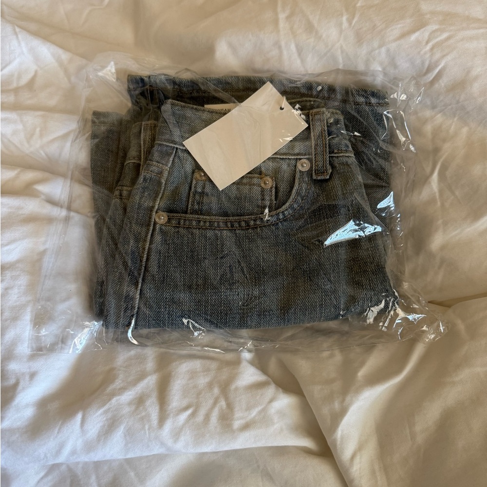 Denim Mini Skirt